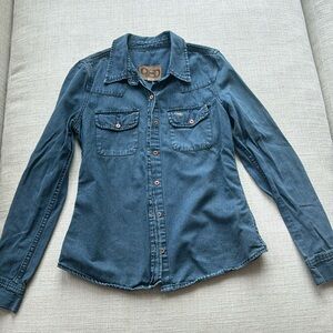 Quicksilver M denim shirt, button up